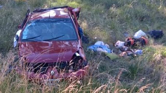 Choque y muerte en la Ruta 3