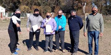 El Centro de Residentes Sanjuaninos recibió tierras en comodato