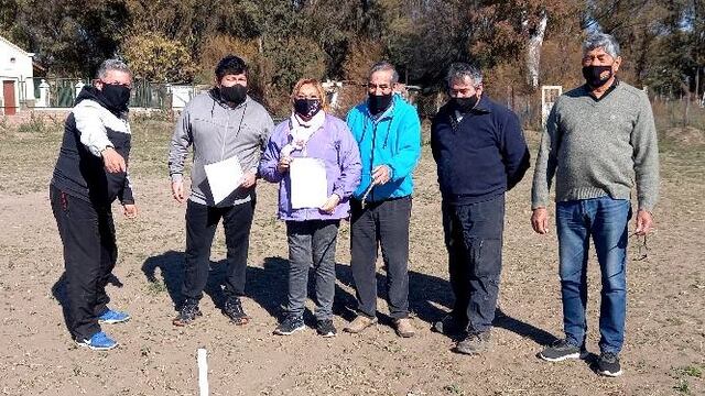 El Centro de Residentes Sanjuaninos recibió tierras en comodato