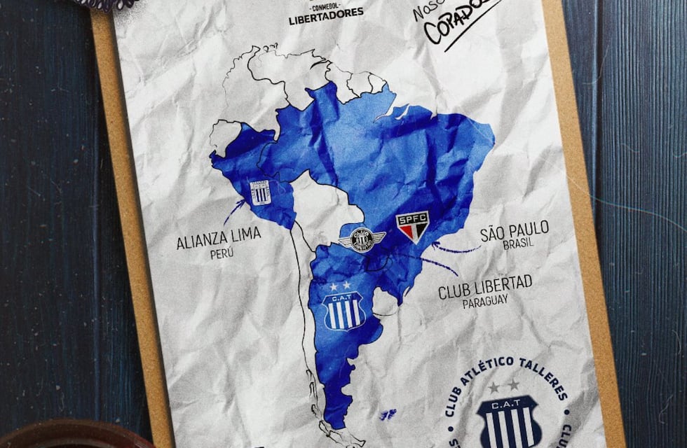 Confirmado: el fixture de Talleres para la fase de grupos de la Libertadores 2025