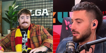 Migue Granados y el ¿palito? de Nico Occhiato. (Instagram)