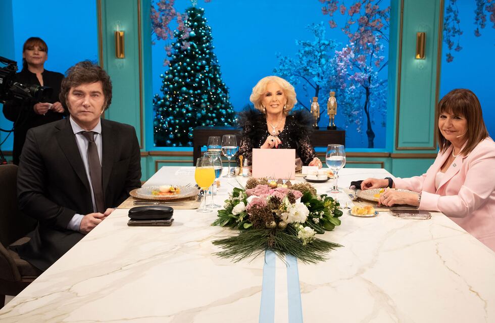 Javier Milei, con Mirtha Legrand: “Han saqueado el país”