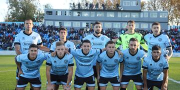 El "11" de Belgrano que se trajo un punto de la visita a Temperley (@Belgrano).