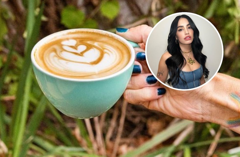 Se tomó un café con la cara de Lali Espósito y fue viral en redes