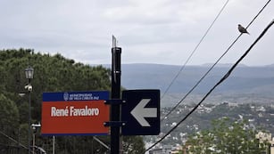 Nuevo esquema vial: la calle Dr. René Favaloro tendrá doble sentido. Gentileza: Luis Tórtolo