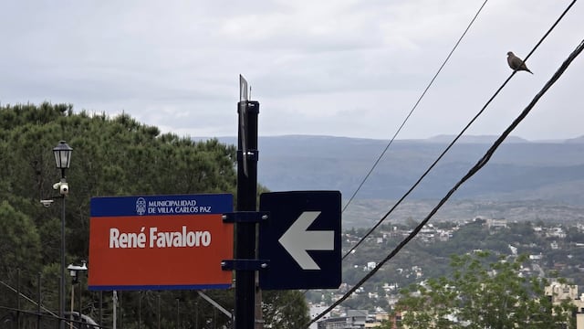 Nuevo esquema vial: la calle Dr. René Favaloro tendrá doble sentido. Gentileza: Luis Tórtolo