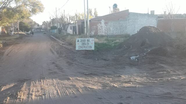 Pavimentación de 15 cuadras en el barrio Nueva Bahía Blanca