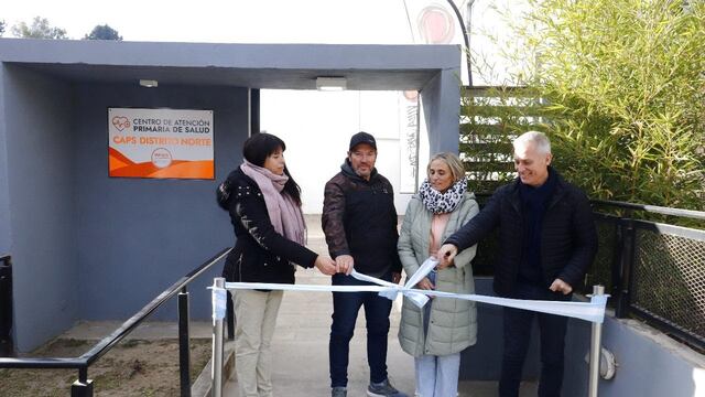 Quedó inaugurado el nuevo CAPS Distrito Norte en barrio Villa del Lago