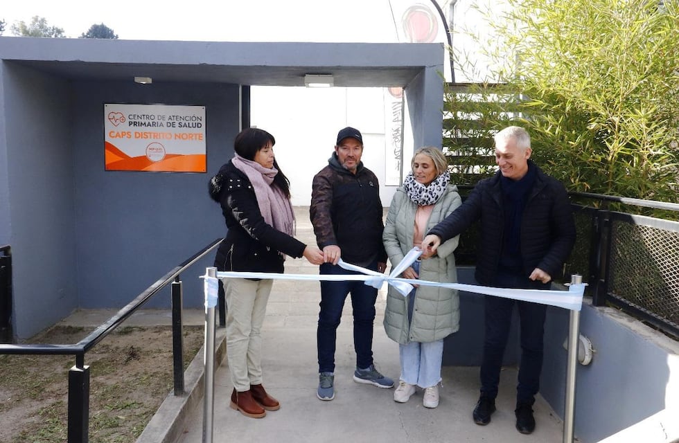 Quedó inaugurado el nuevo CAPS Distrito Norte en barrio Villa del Lago
