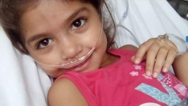 Agustina Alarcón está internada en el Hospital Sor María Ludovica de La Plata