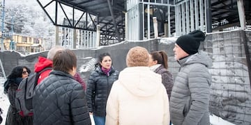 A buen ritmo avanza la obra de la Residencia para Adultos Mayores de Ushuaia