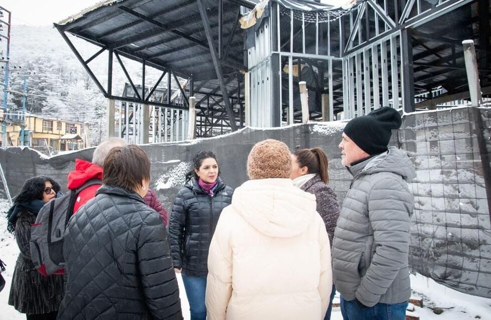 A buen ritmo avanza la obra de la Residencia para Adultos Mayores de Ushuaia