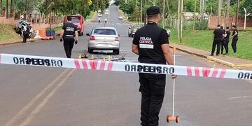 Siniestro fatal en Posadas: hay un muerto y tres heridos.