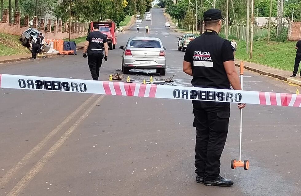 Siniestro fatal en Posadas: hay un muerto y tres heridos