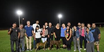 Presentaron la nueva iluminación para el futuro espacio verde del barrio 42 de Rafaela