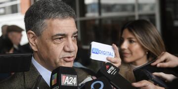 Joge Macri analizó las elecciones en Chubut y criticó el paro de los metrodelegados y de Ademys. Foto: Federico López Claro.