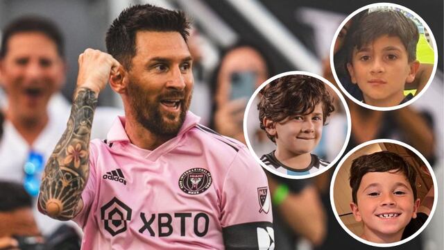 Todos los Messi se divierten en Miami: los hijos del rosarino y Antonela Roccuzzo se robaron todas las miradas en Miami.