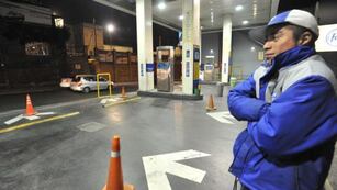 Falta de gas en las estaciones de servicio. (La Voz/Archivo).