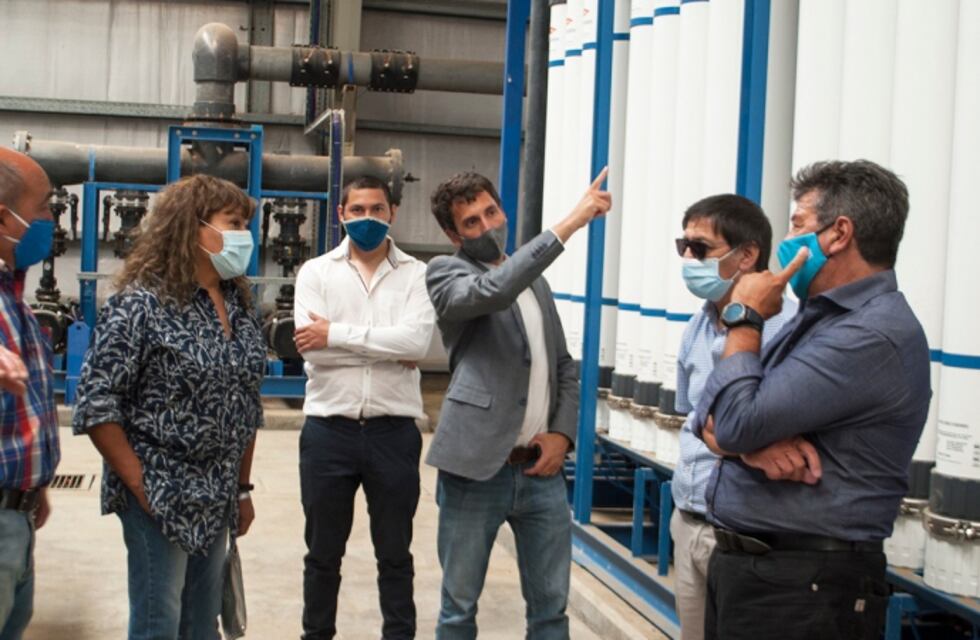 Funcionarios del ENOHSA visitaron la Planta de Ósmosis