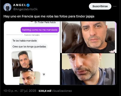La grave denuncia de Ángel de Brito