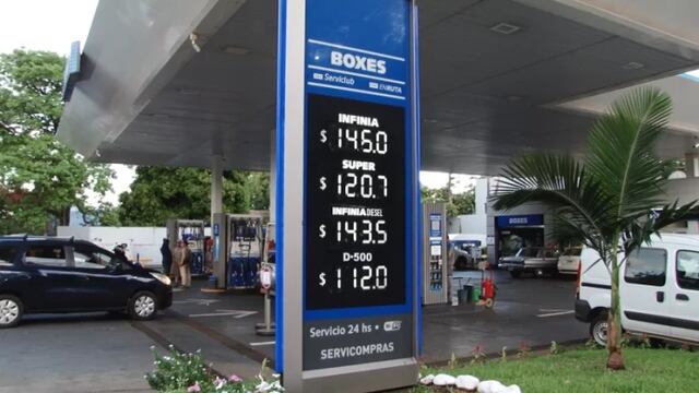Aumento del combustible: en Misiones el litro de nafta YPF vale 20 pesos más que en Buenos Aires.