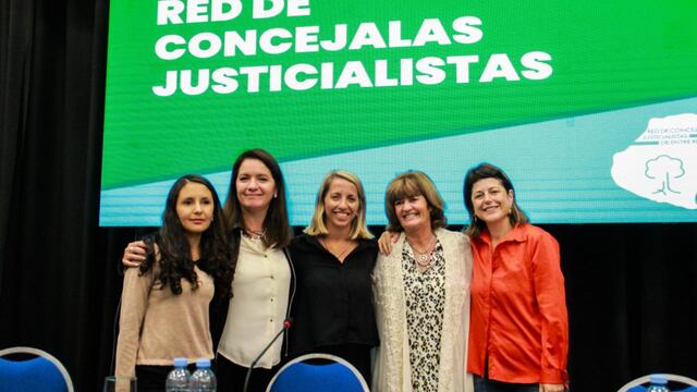 Jornada de trabajo de la Red Provincial de Concejalas Justicialistas