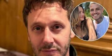 Cuál sería la postura de Benjamín Vicuña al romance entre la China Suárez y Mauro Icardi