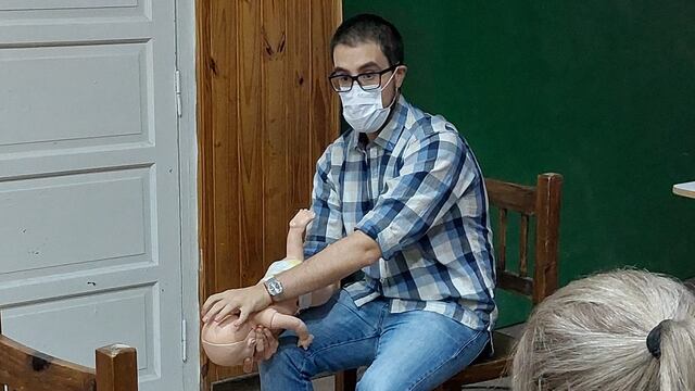 Taller de RCP pediátrico y maniobra de Heimlich