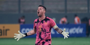 Se gritó como un gol. La atajada de Guido Herrera aseguró el triunfo de Talleres sobre Boca (Prensa Talleres).