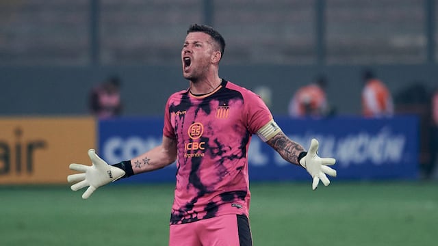 Se gritó como un gol. La atajada de Guido Herrera aseguró el triunfo de Talleres sobre Boca (Prensa Talleres).