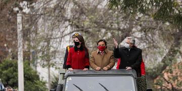 El acto en Salta (Presidencia).