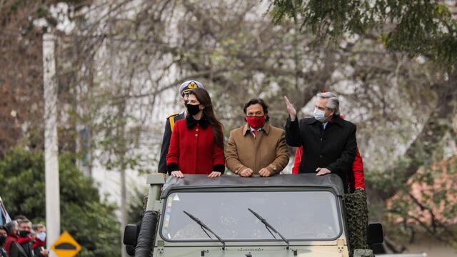 El acto en Salta (Presidencia).