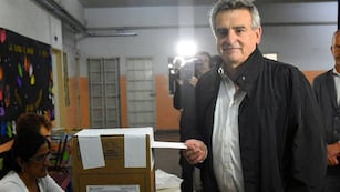 Votó Agustín Rossi en Rosario