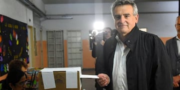 Votó Agustín Rossi en Rosario