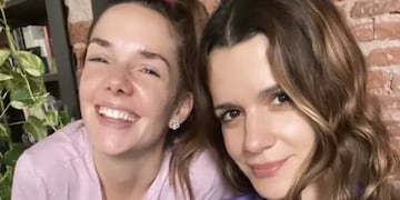 Julieta Nair Calvo y Violeta Urtizberea fueron compañeras de elenco.