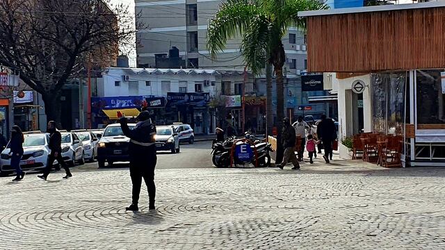 Esquina céntrica de la ciudad.
