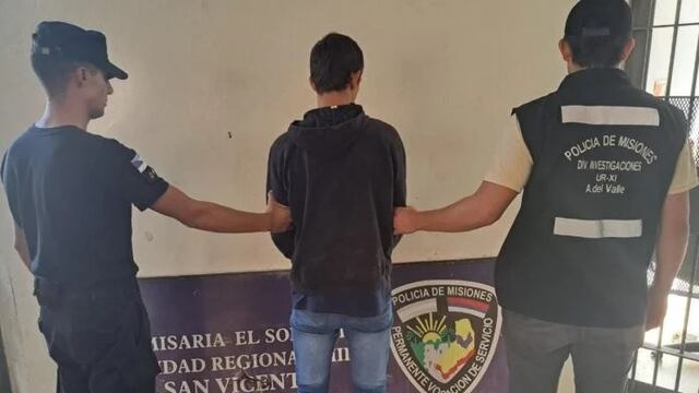 Capturan a un prófugo que se había fugado de la comisaría de Aristóbulo del Valle.