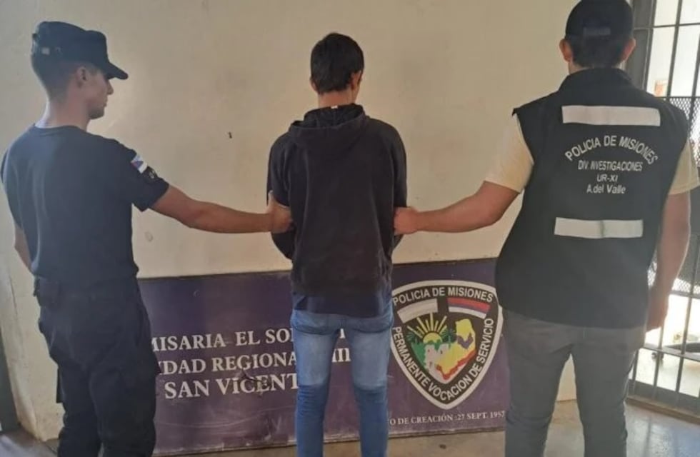 Capturan a un prófugo que se había fugado de la comisaría de Aristóbulo del Valle