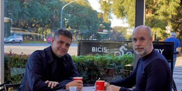 Jorge Macri y Horacio Rodríguez Larreta