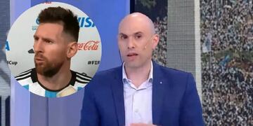 En la TV Pública criticaron a la Selección Argentina por no reunirse con Alberto F.: “Son desclasados” (Captura de video)