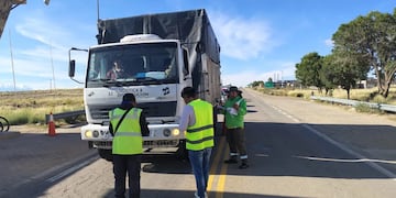La Dirección Provincial de Rentas implementó un operativo de control en la entrada a la ciudad de La Quiaca.