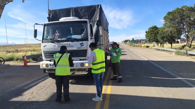 La Dirección Provincial de Rentas implementó un operativo de control en la entrada a la ciudad de La Quiaca.