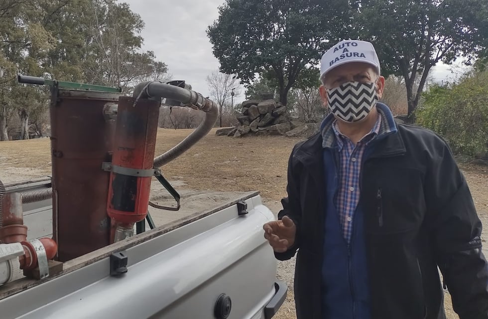 “Auto a basura” el invento de un altagraciense que es furor