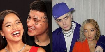 Duki y Lit Killah cayeron en la broma viral de TikTok que hicieron Emilia Mernes y Tuli Acosta