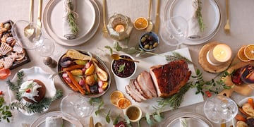 Mesa de Navidad.