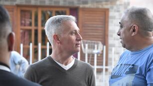 El Intendente Avilés celebró la obra junto a los vecinos.