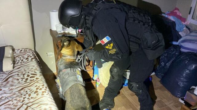 Allanamiento en barrio Cabildo de la ciudad de Córdoba. (Foto: MPF)