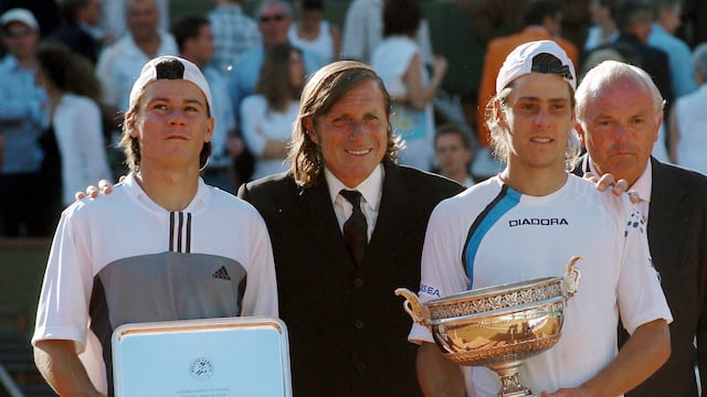 La consagración del Roland Garros de Gastón Gaudio ante Guillermo Coria.