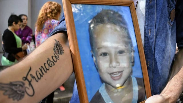 Francesco tenía cuatro años cuando falleció