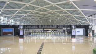 Por la tormenta, en Ezeiza se suspendieron las actividades. Foto: La Voz